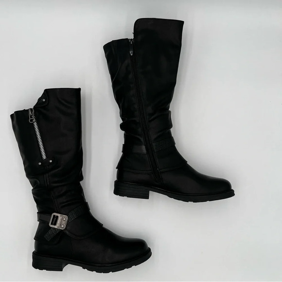 New! EXTREME by Eddie Marc Jordyn Moto Biker/Combat Style Boots (various sizes) - Picture 4 of 15